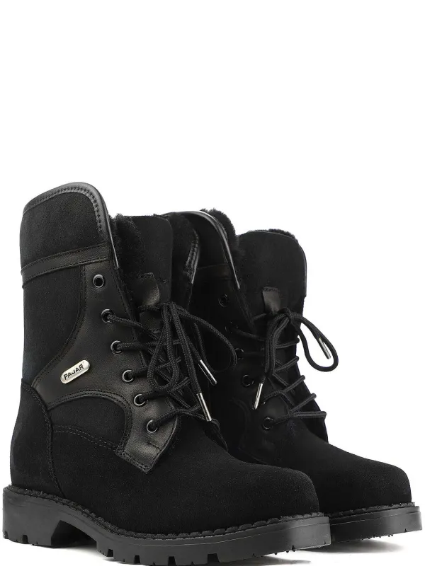 Pajar Fall/Winter<Zoe Women'S Heritage Suede Boot Black